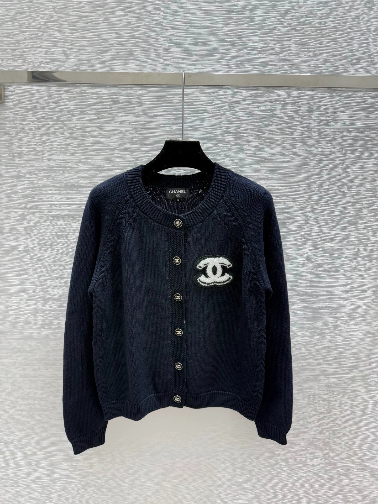 25fw knitted cardigan