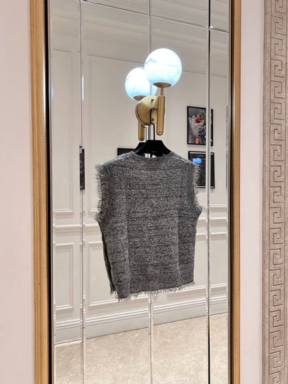 25fw Lightweight knitted vest(vintage series)