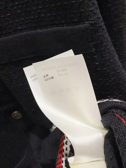 25fw Co branded knitted cardigan