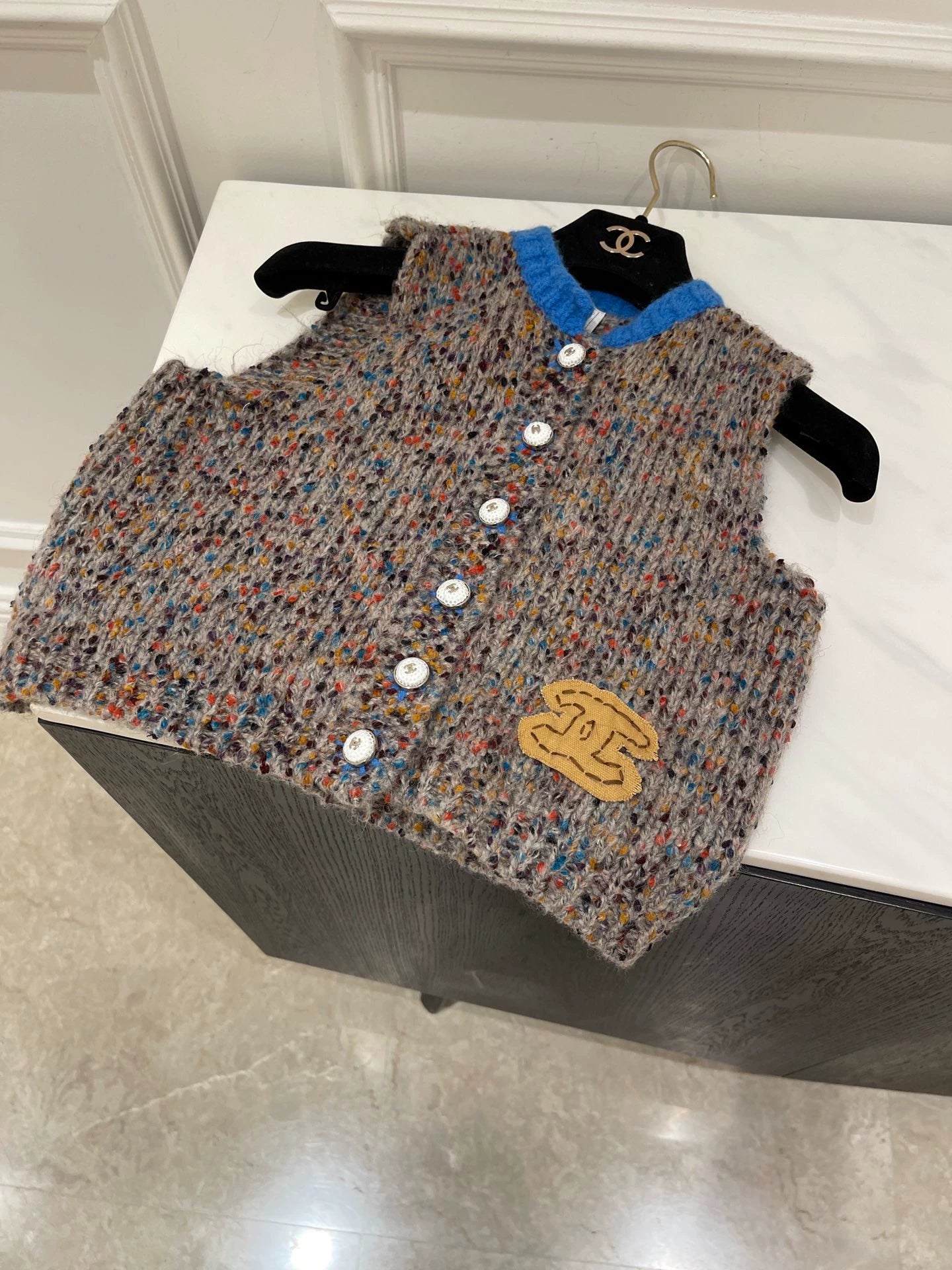 25fw Ni Cai Knitted Vest(vintage series)