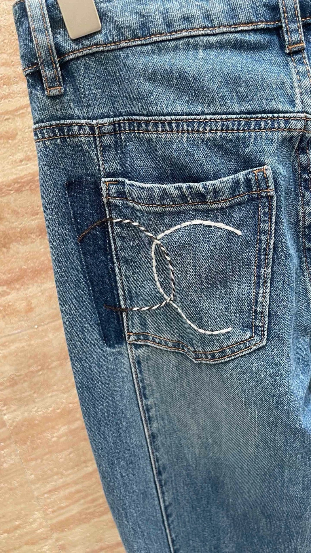 25fw Straight slit denim(vintage series)