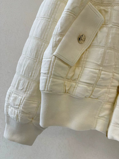 Diamond patterned jacket