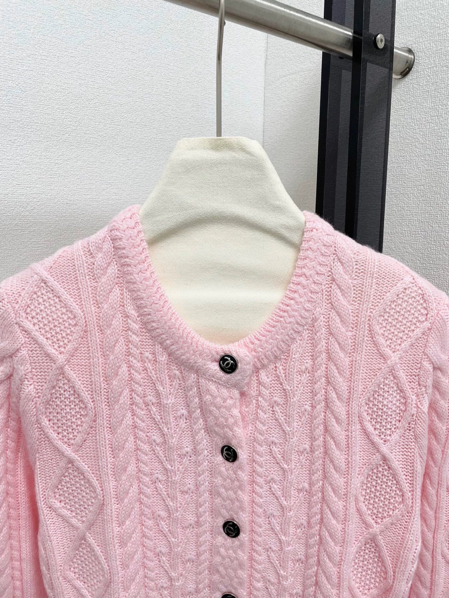 Skiing series knitted cardigan