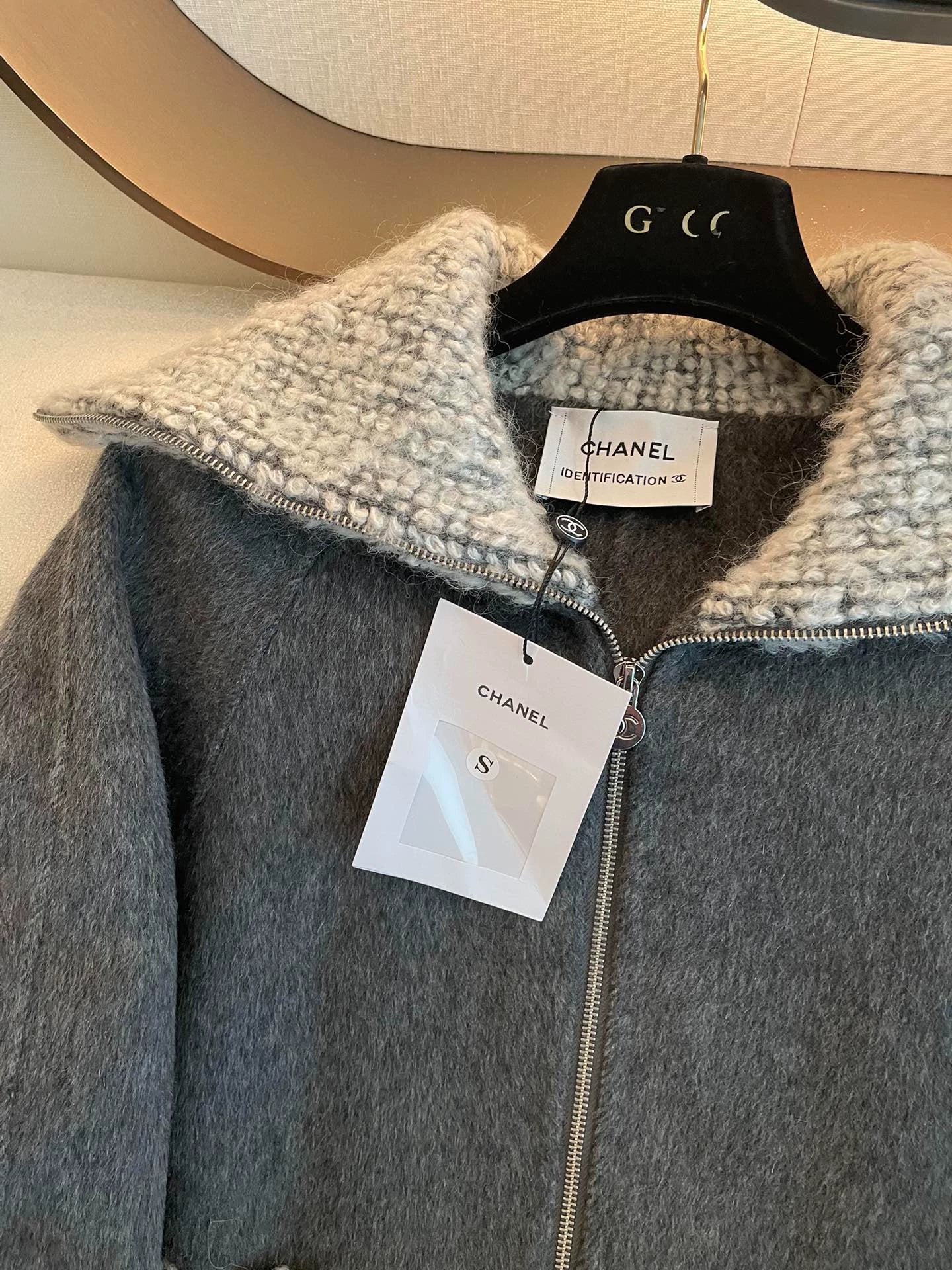 25fw Collar knit jacket（Medieval Series）