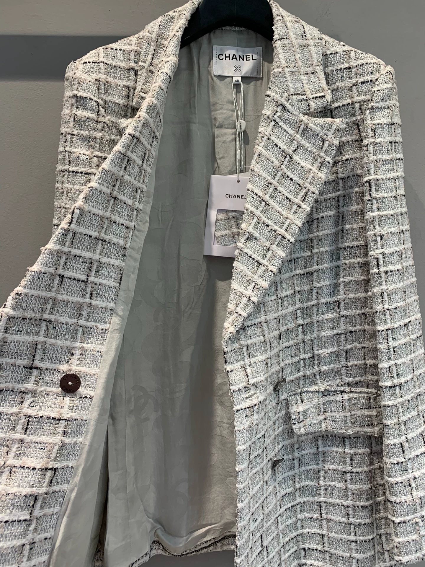 25fw Plaid woven suit jacket（Medieval Series）