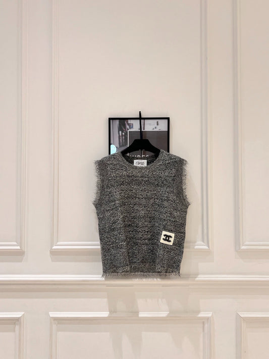 25fw Lightweight knitted vest(vintage series)