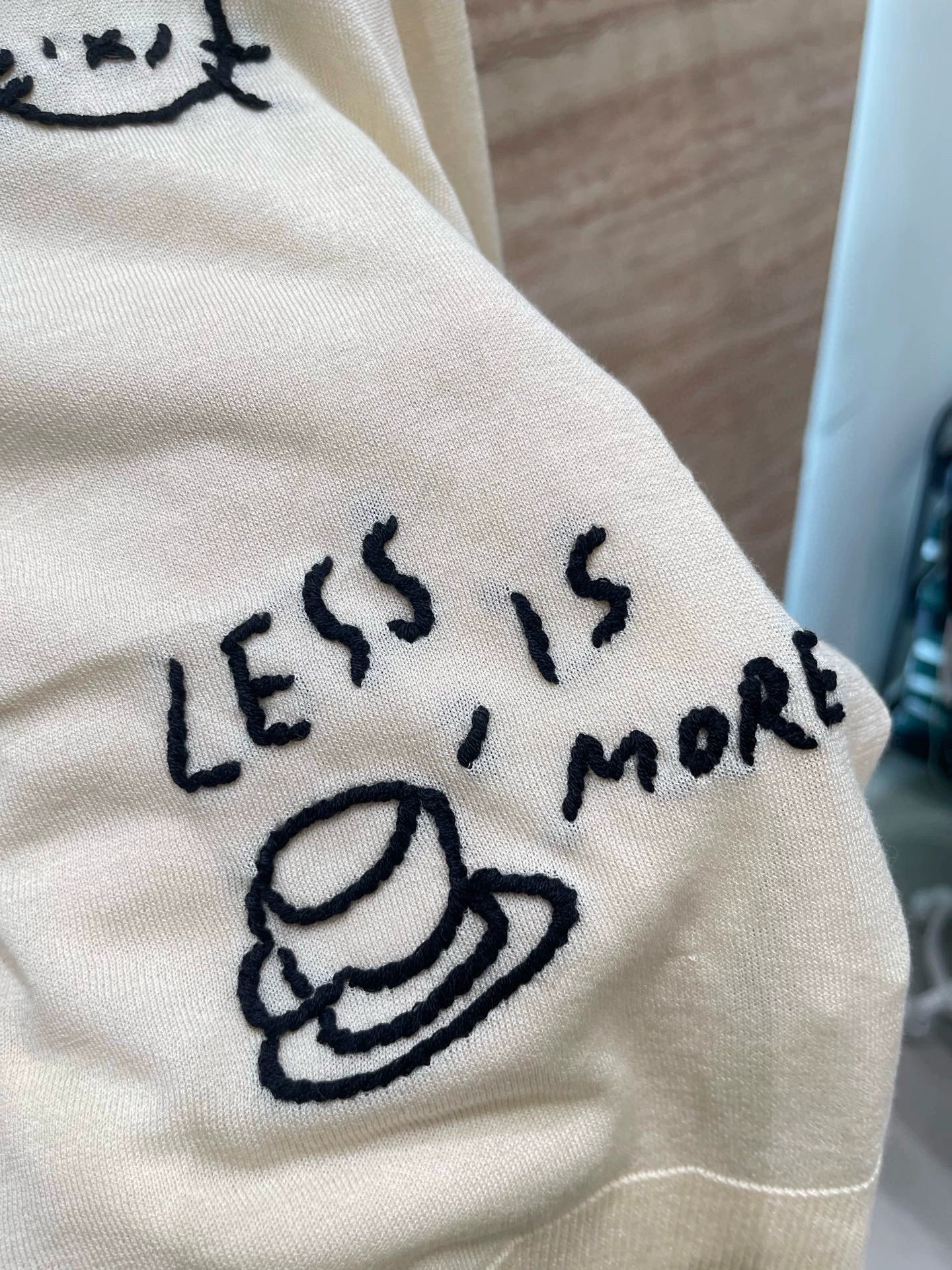 25fw A thin knitted sweater(vintage series)