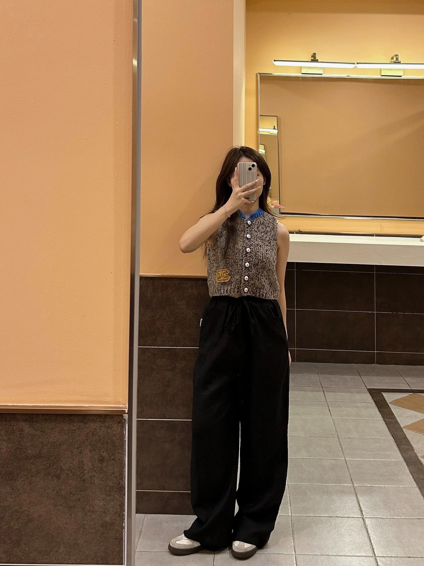 25fw Ni Cai Knitted Vest(vintage series)