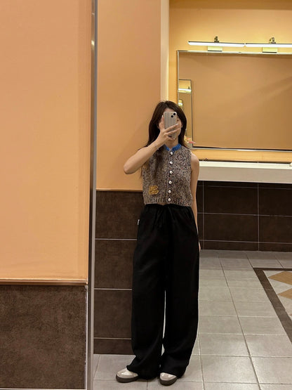 25fw Ni Cai Knitted Vest(vintage series)