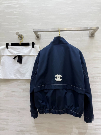 Deep blue workwear jacket