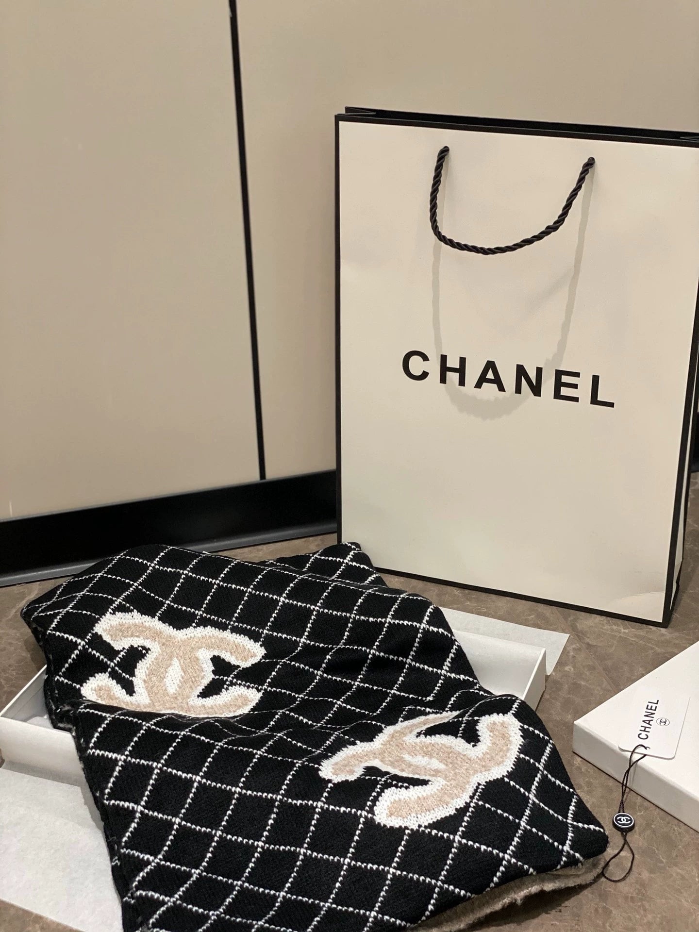 25fw Double sided new scarf