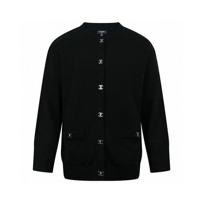 25fw Backpack buckle knitted cardigan
