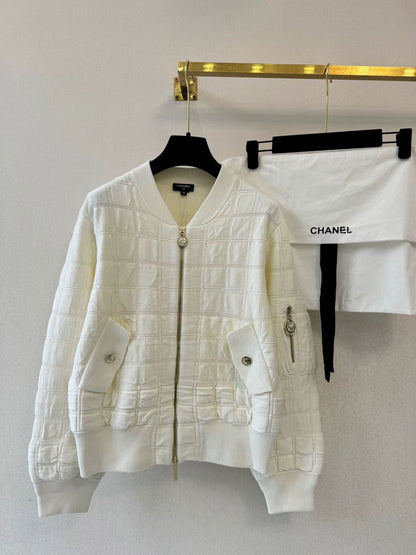 Diamond patterned jacket