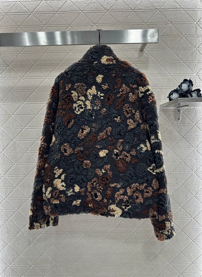 25fw Wear a teddy zipper jacket on both sides