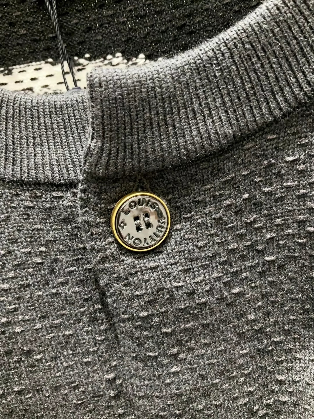25fw Co branded knitted cardigan