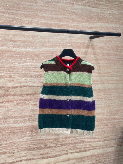 25fw Contrasting vest(vintage series)