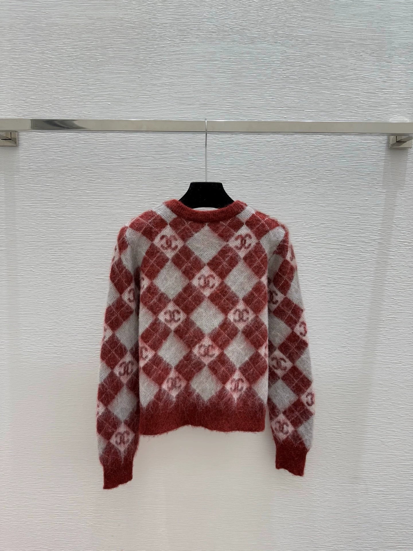 Checkered sweater
