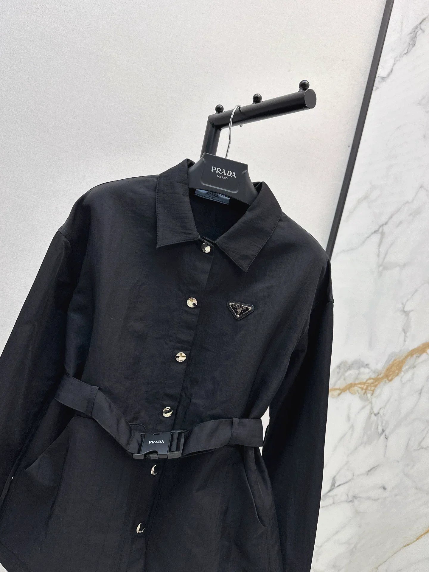 25fw Shirt-style functional button jacket