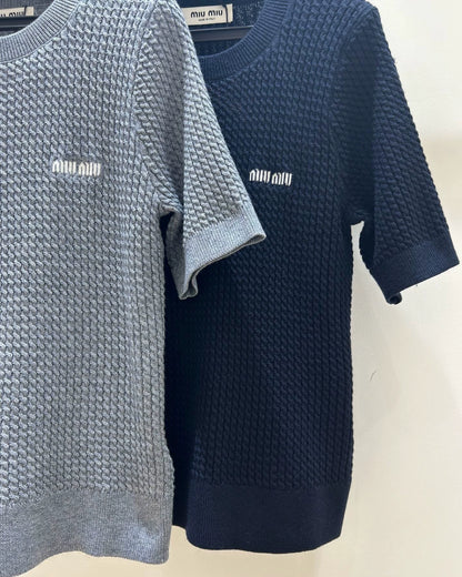 25fw Fried Dough Twists rope short sleeve