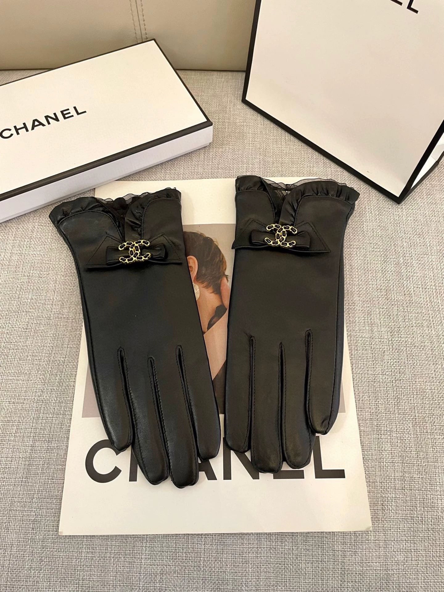 lambskin gloves
