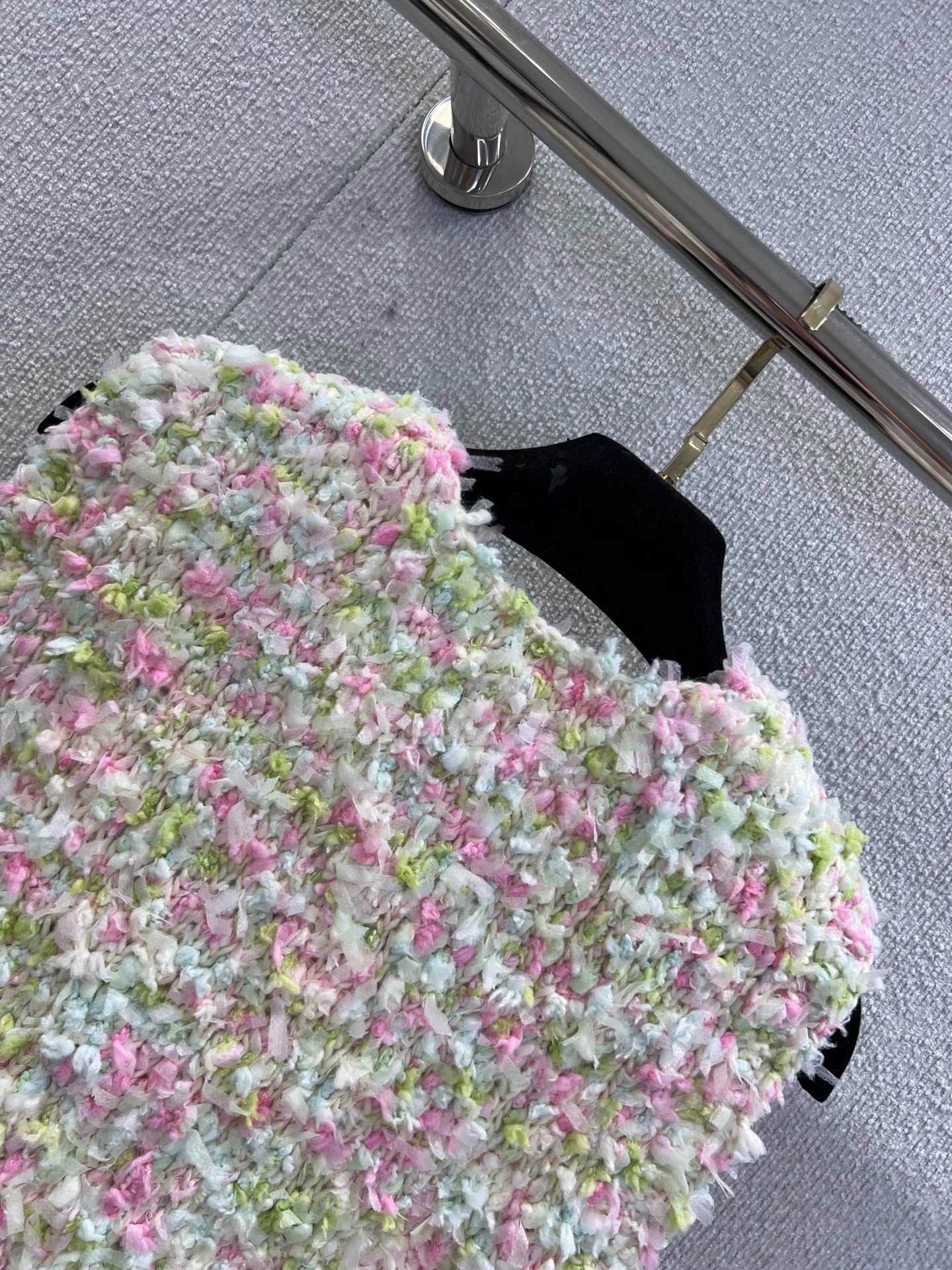 25fw Colorful macaron knitted vest（Medieval Series）