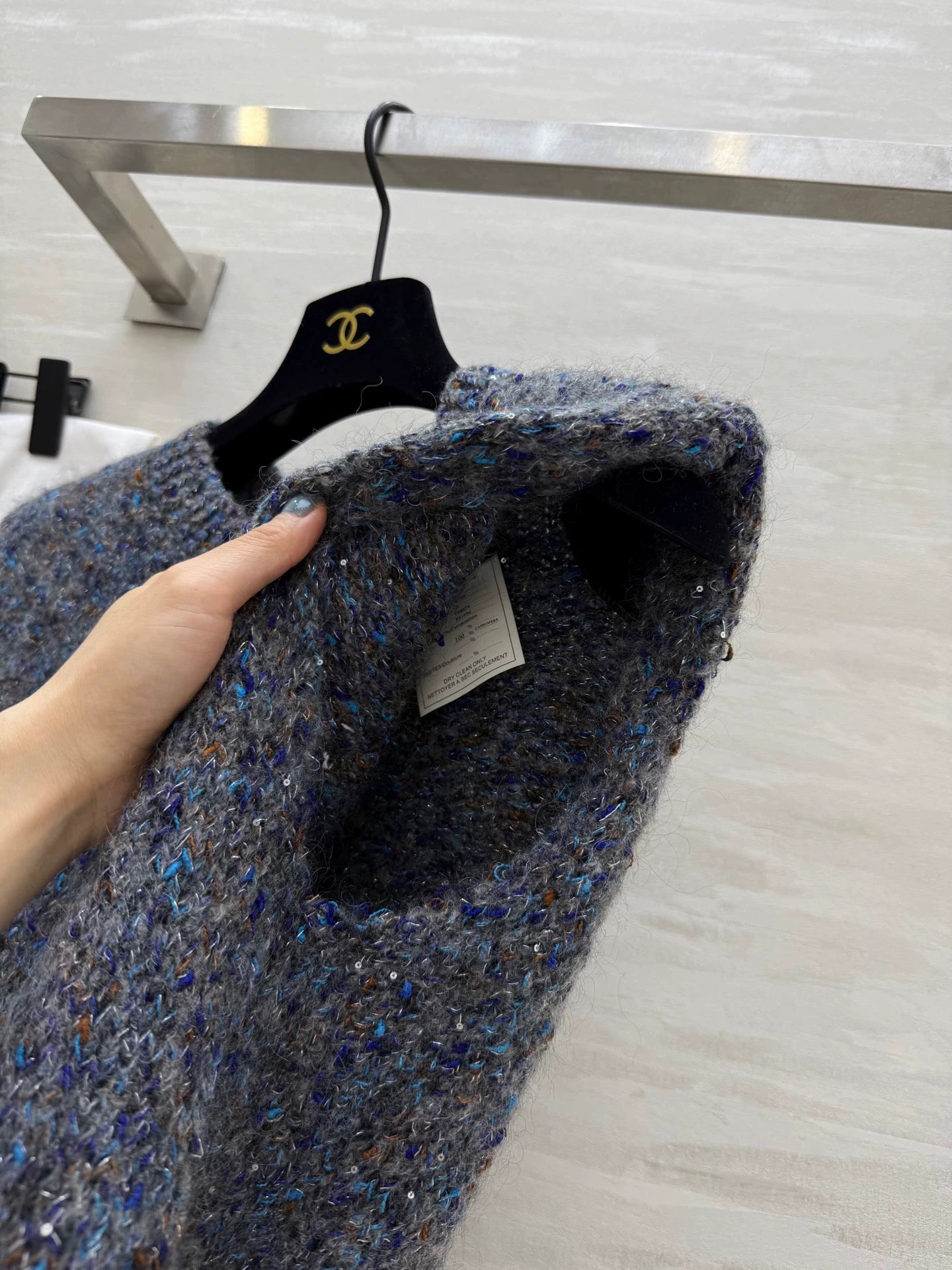 25fw Colorful reversible vest