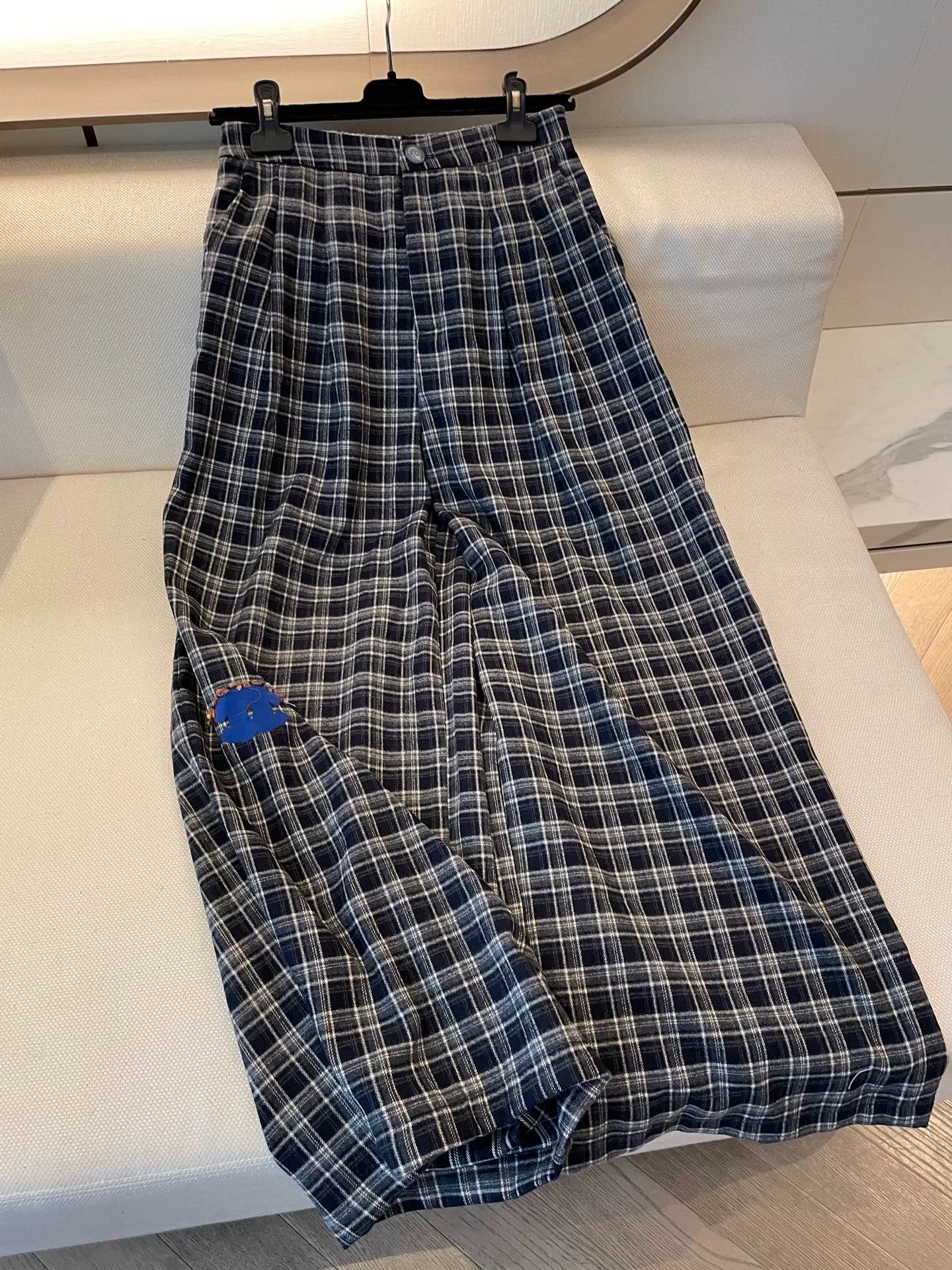 25fw checked pants（Medieval Series）