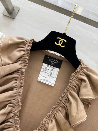 25fw Cotton and linen pleated shirt（Medieval Series）