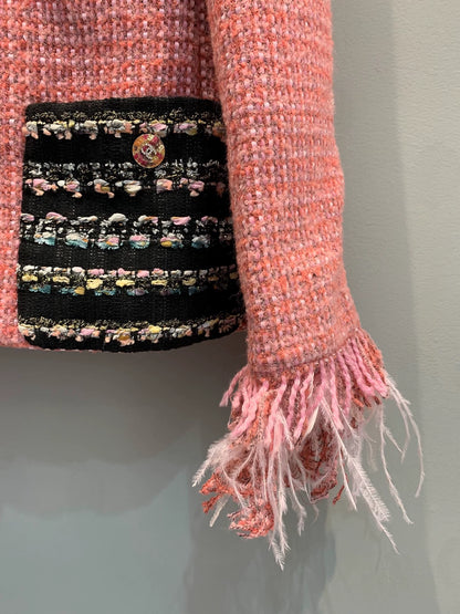 25fw Xiaoxiangfeng pink jacket（Medieval Series）