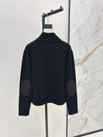 25fw new cashmere stand collar jacket