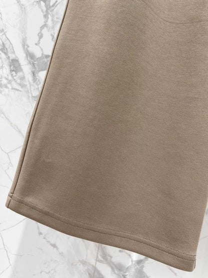 25fw Drawstring wide leg pants