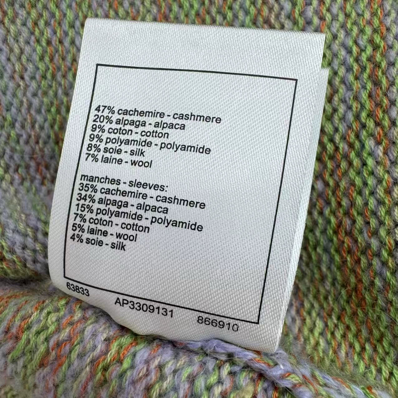 25fw Purple knitted cardigan