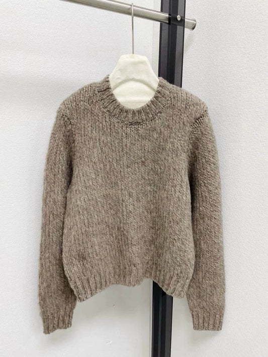 Pit striped hem sweater