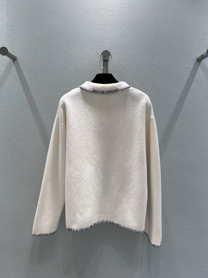 Turnover Xiaoxiang cardigan