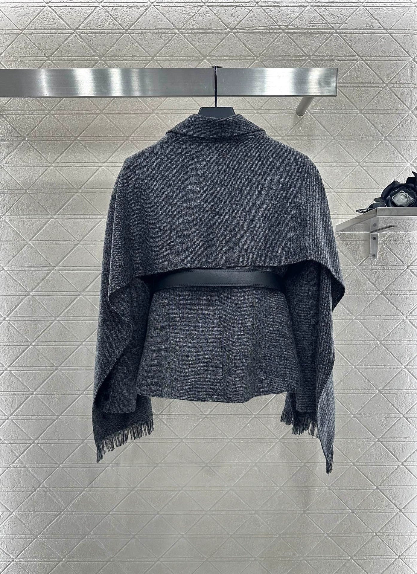 25fw Shawl lapel waistband suit multiple piece set