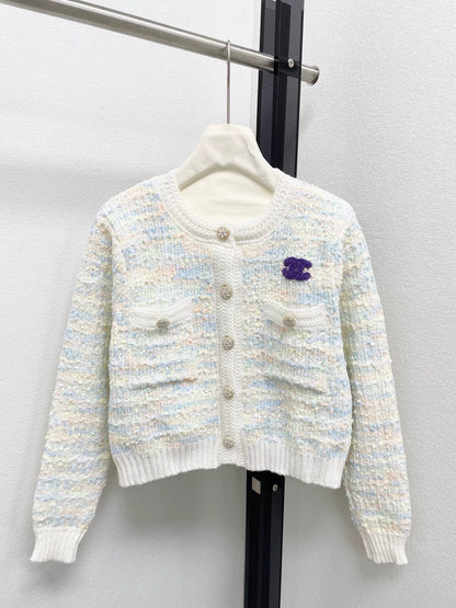 25fw Fragrant knitted cardigan