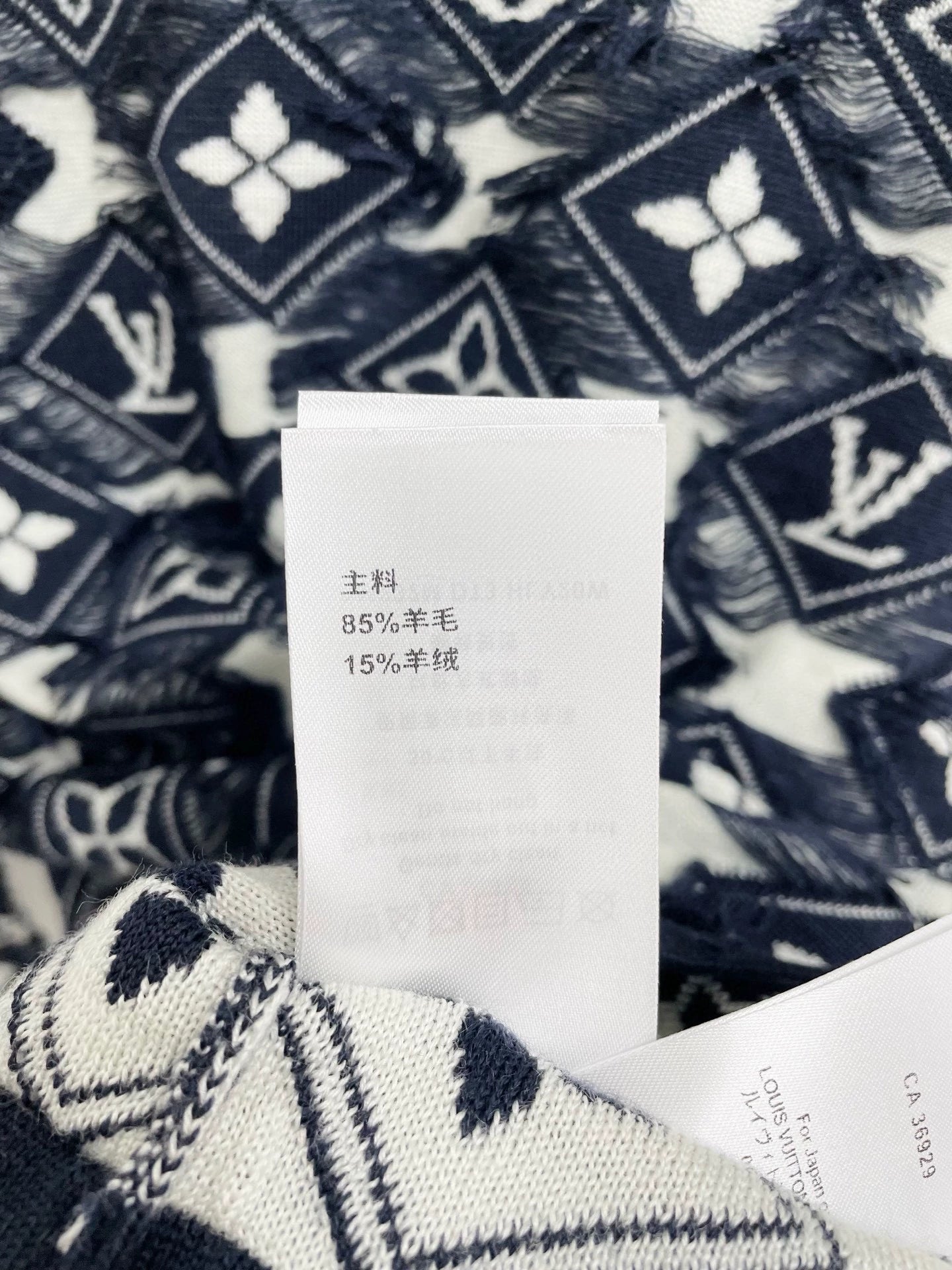 25fw Color blocking embellishment sweater