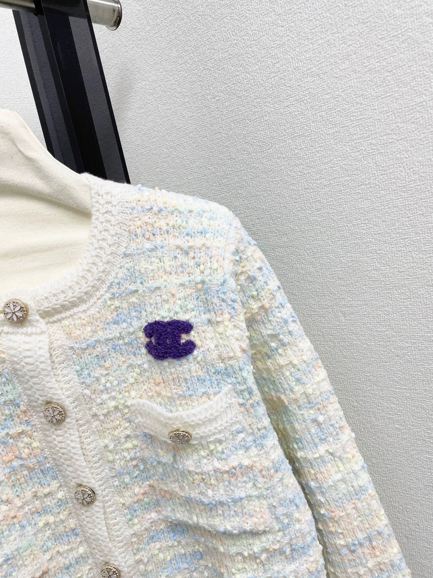 25fw Fragrant knitted cardigan