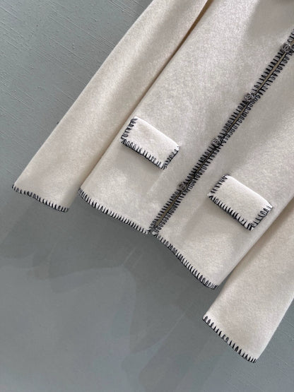 Turnover Xiaoxiang cardigan