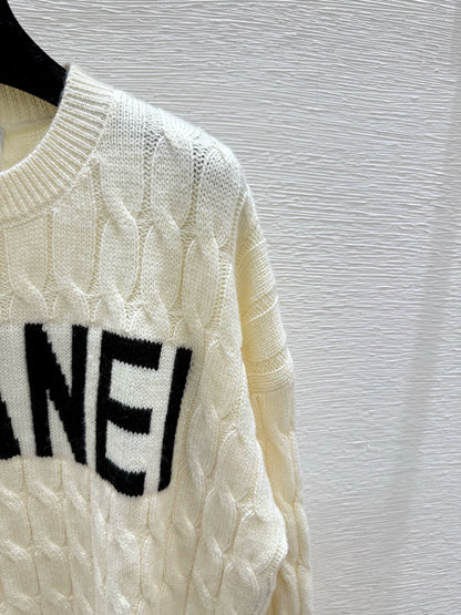 25fw Fried Dough Twists knitting sweater