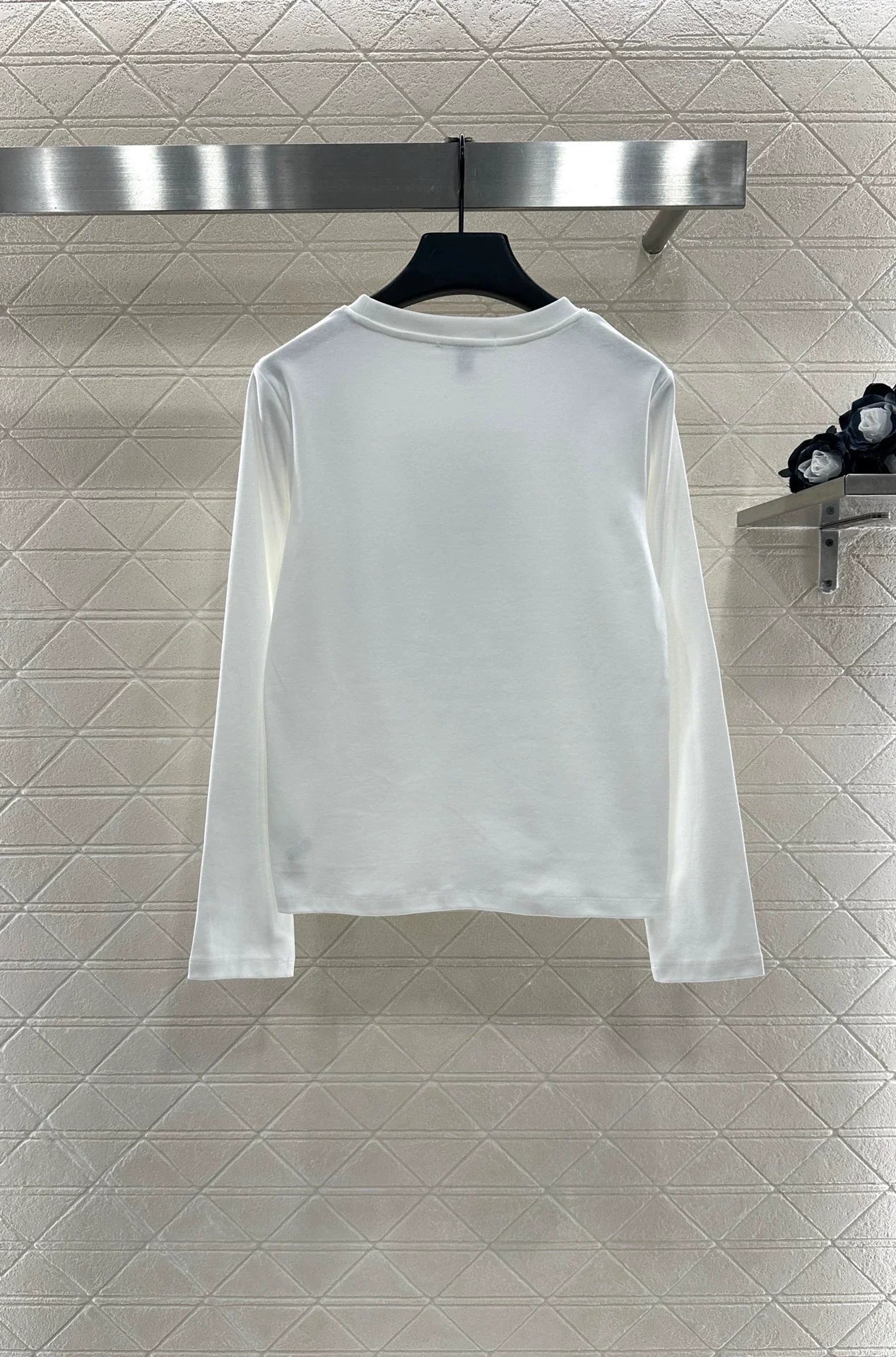 25fw Letter long sleeved shirt