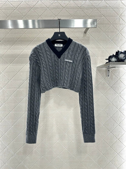 25fw Fried Dough Twists knitting sweater