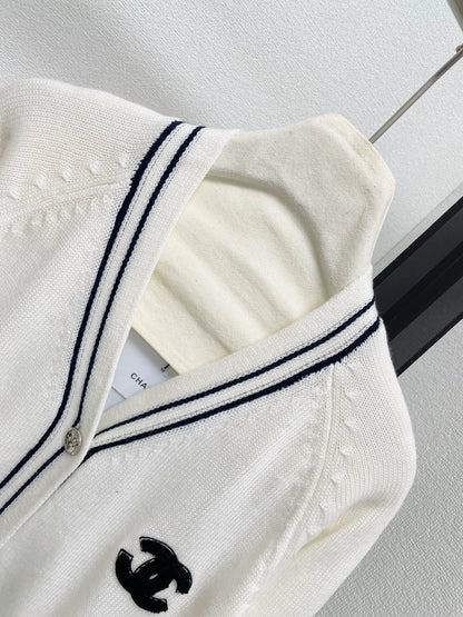 Double C Knitted Cardigan