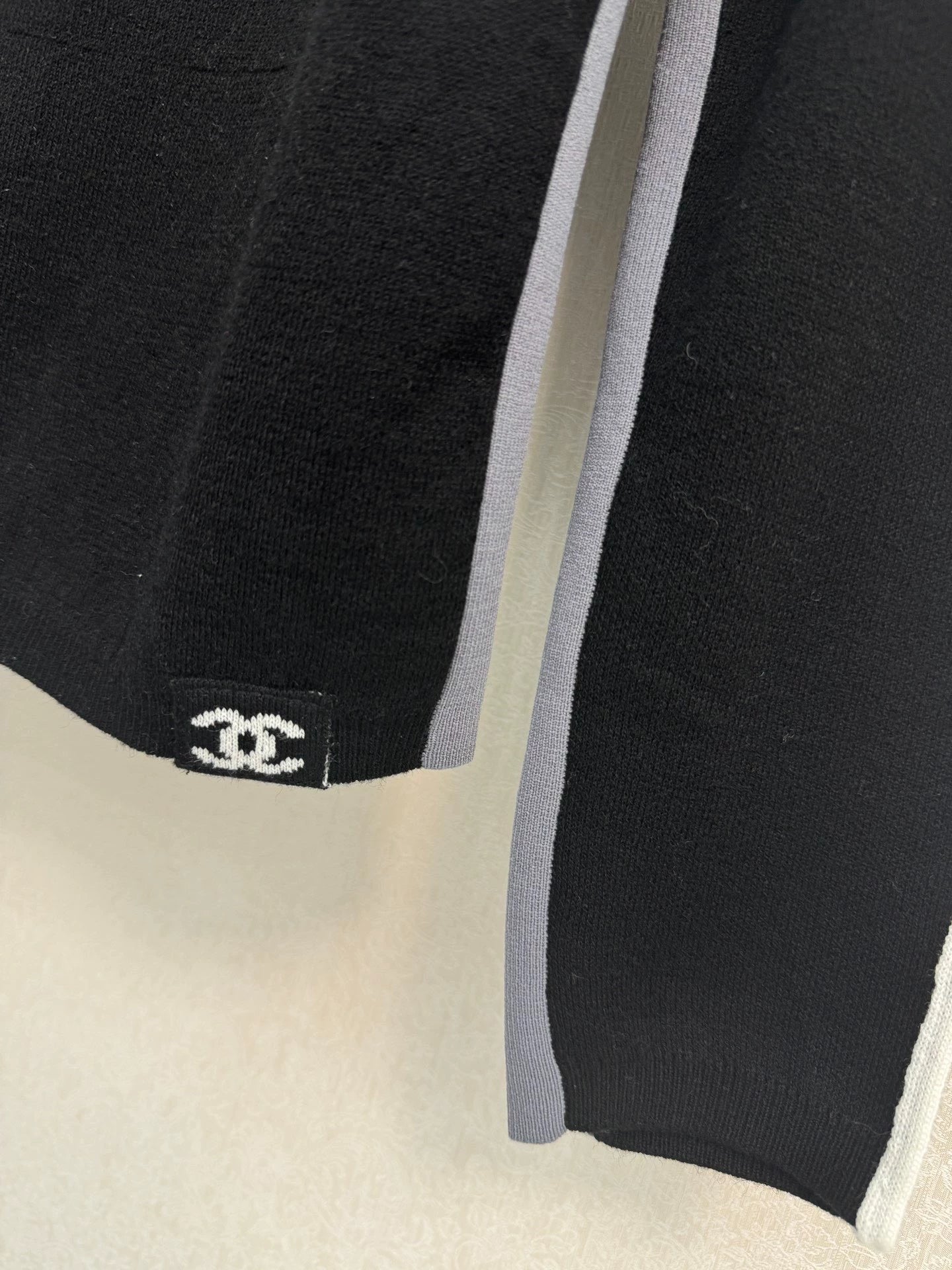 High necked woolen sweater