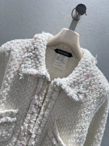 Tweed Chanel-inspired short jacket