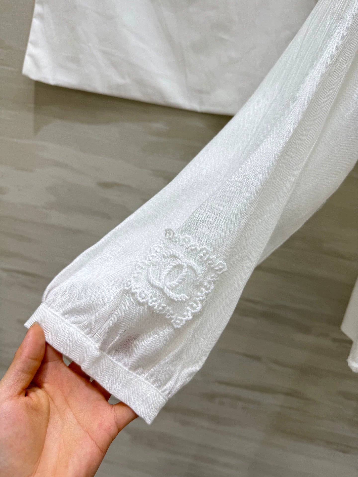 25fw Cotton and linen pleated shirt（Medieval Series）