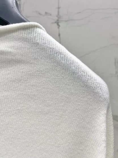 25fw One shoulder knitted long sleeved top