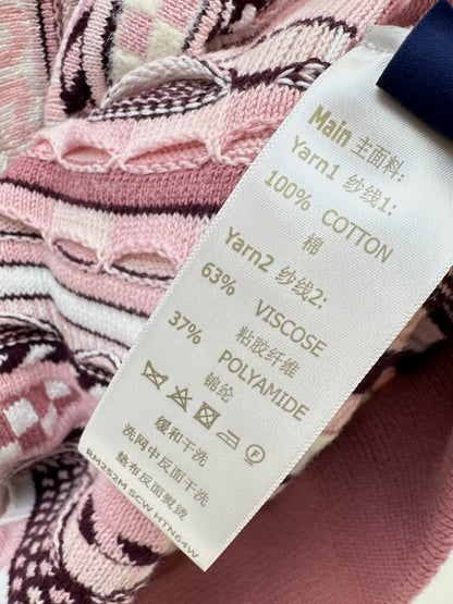 25fw Flower jacquard sweater