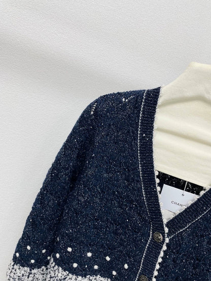 25fw Gradient Knitted Cardigan