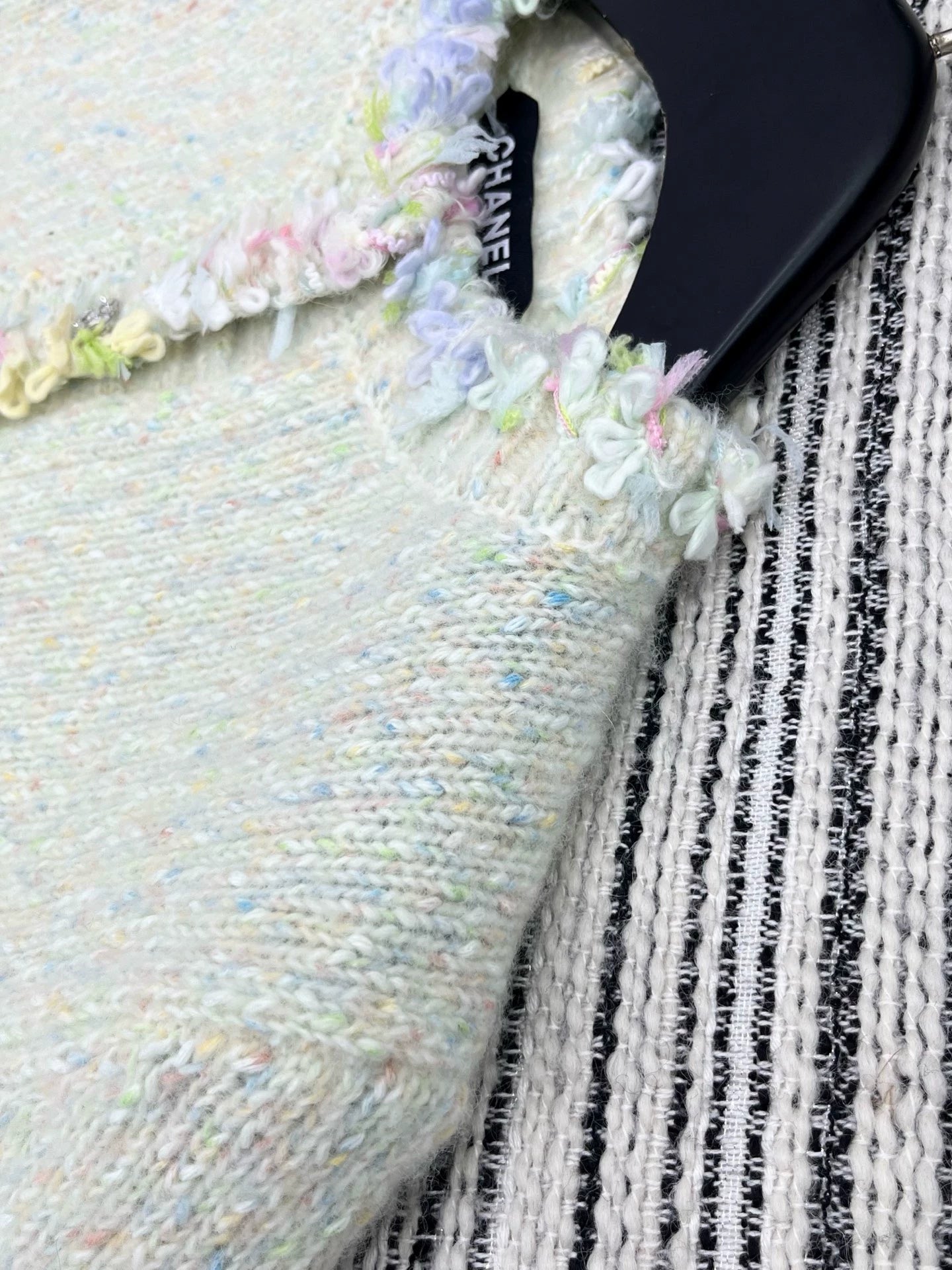 25fw Lace round neck jacket